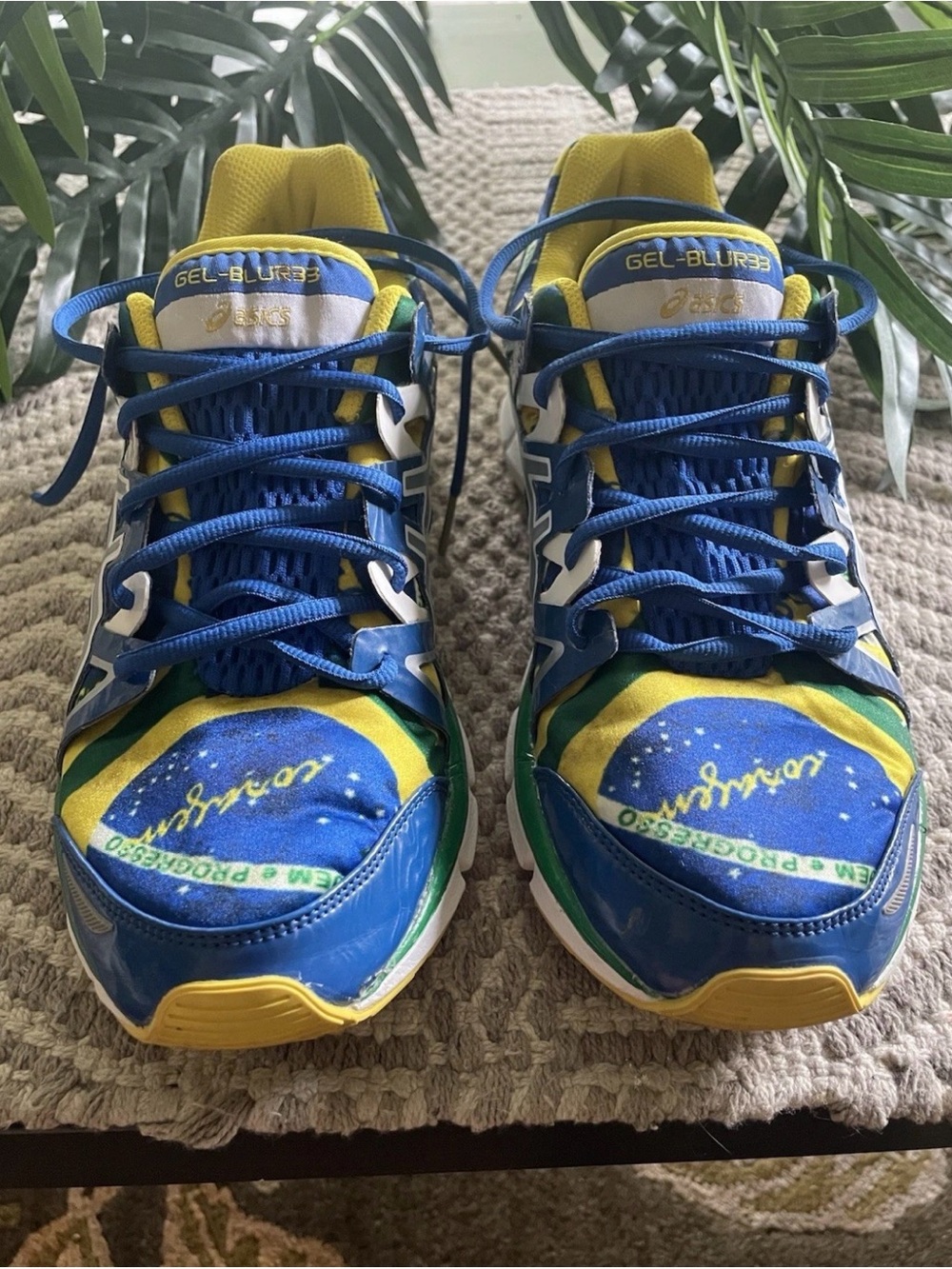 ASICS Women’s Brazilian Flag Olympic Release Athletic Sneakers